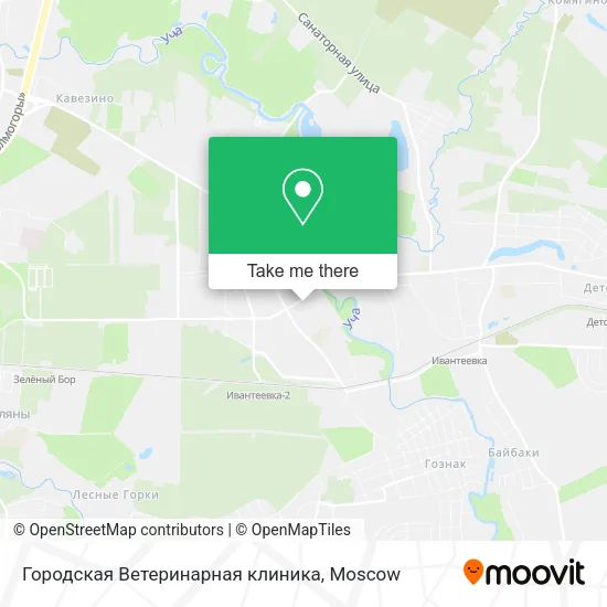 Городская Ветеринарная клиника map