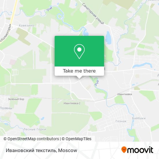 Ивановский текстиль map