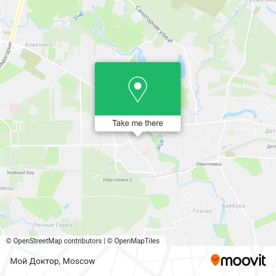 Мой Доктор map