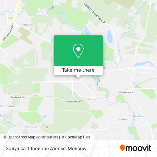 Золушка, Швейное Ателье map