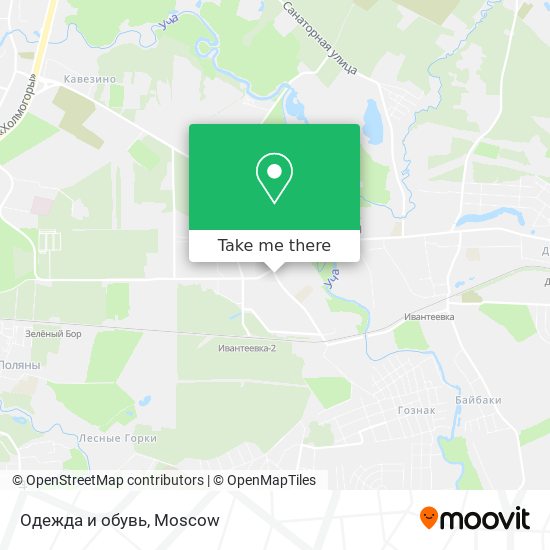 Одежда и обувь map