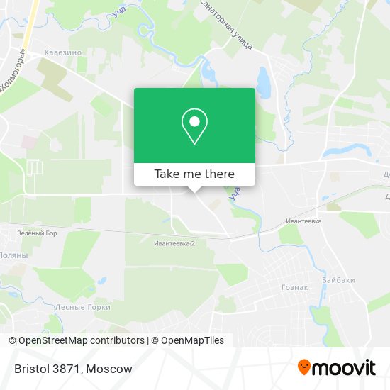 Bristol 3871 map