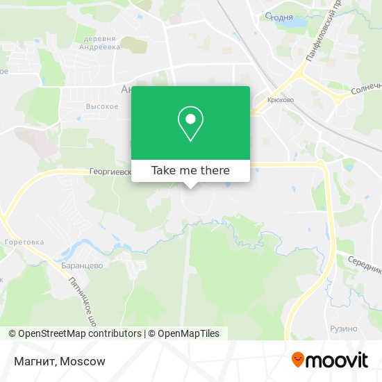 Магнит map