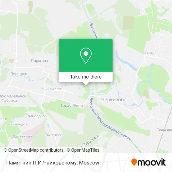 Памятник П.И.Чайковскому map