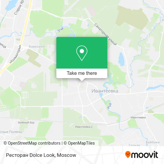 Pесторан Dolce Look map