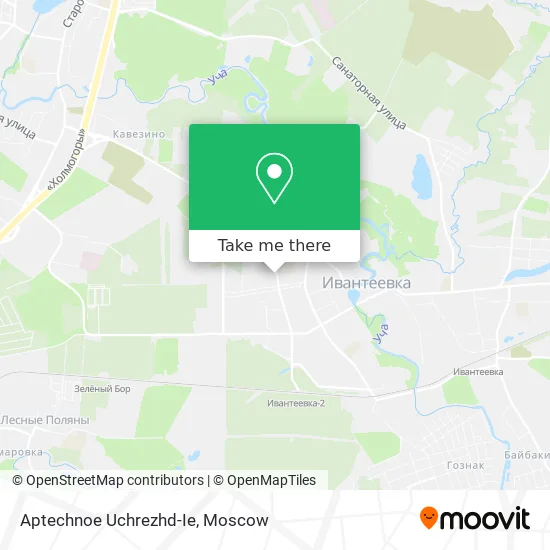 Aptechnoe Uchrezhd-Ie map