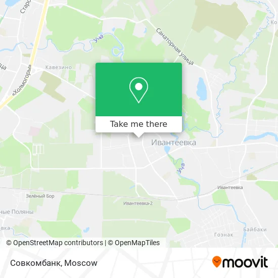 Совкомбанк map