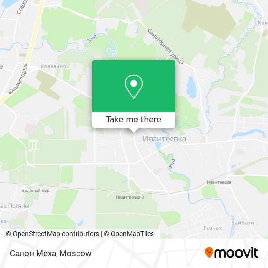 Салон Меха map