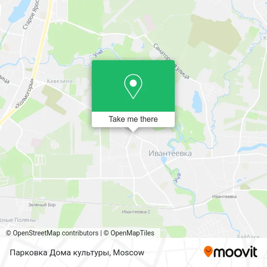Парковка Дома культуры map