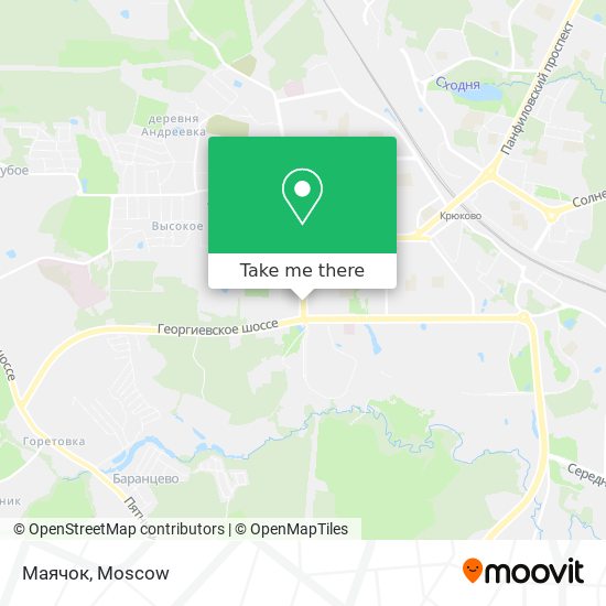 Маячок map