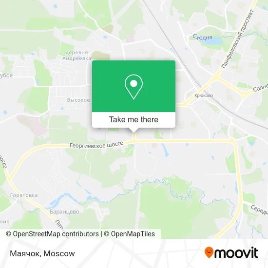 Маячок map
