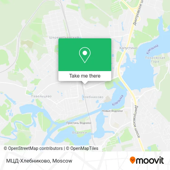 МЦД-Хлебниково map