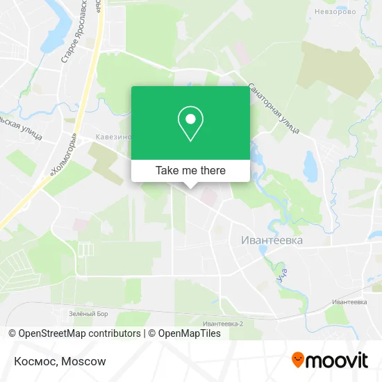 Космос map