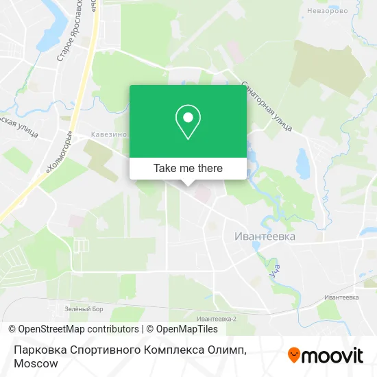 Парковка Спортивного Комплекса Олимп map