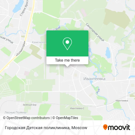 Городская Детская поликлиника map