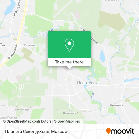 Планета Секонд-Хенд map