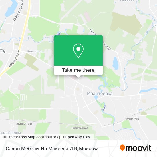 Салон Мебели, Ип Макеева И.В map