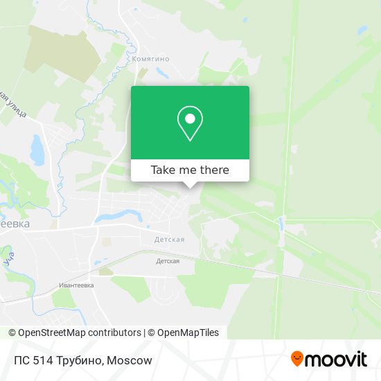 ПС 514 Трубино map