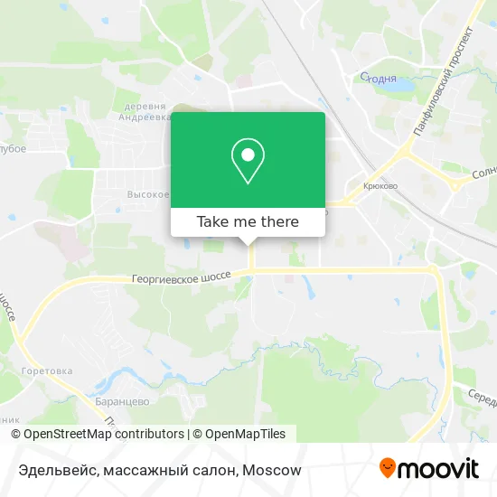 Эдельвейс, массажный салон map