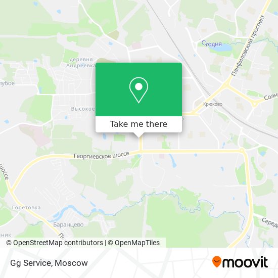 Gg Service map