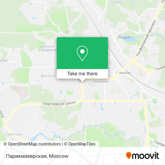 Парикмахерская map