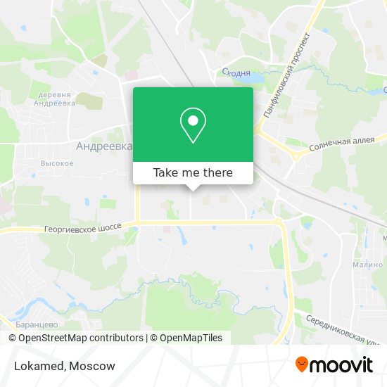 Lokamed map