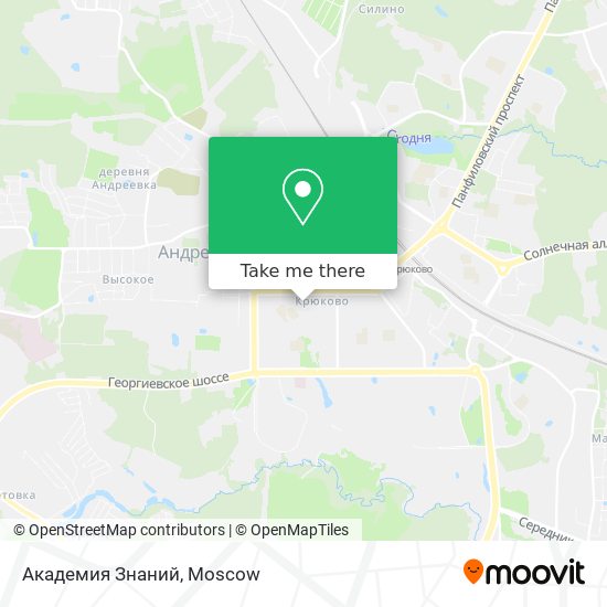 Академия Знаний map