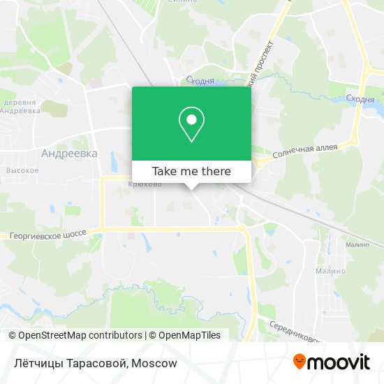 Лётчицы Тарасовой map