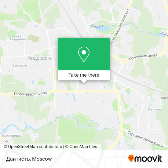 Дантистъ map