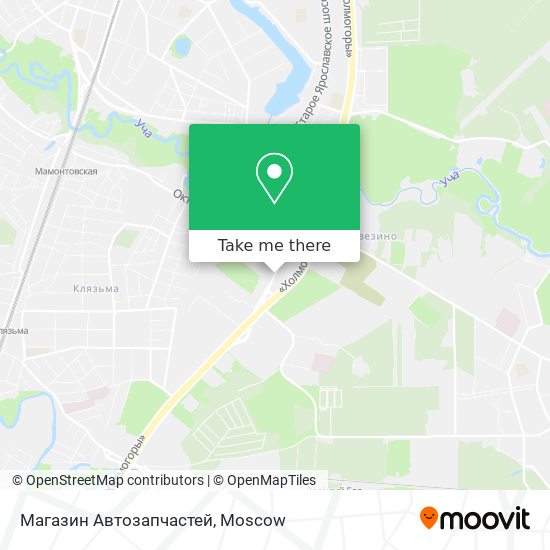 Магазин Автозапчастей map