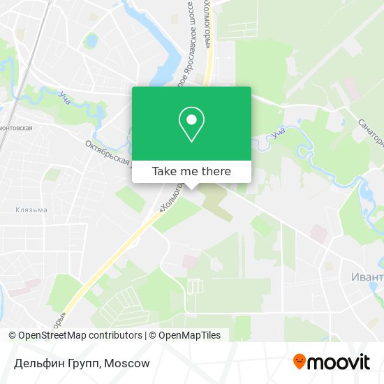 Дельфин Групп map