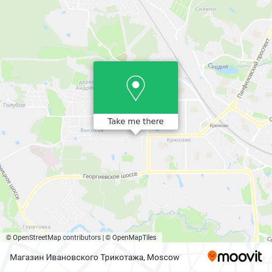 Магазин Ивановского Трикотажа map