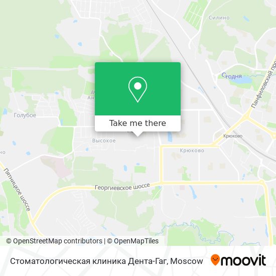 Стоматологическая клиника Дента-Гаг map