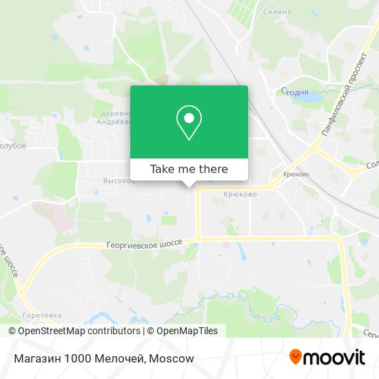 Магазин 1000 Мелочей map