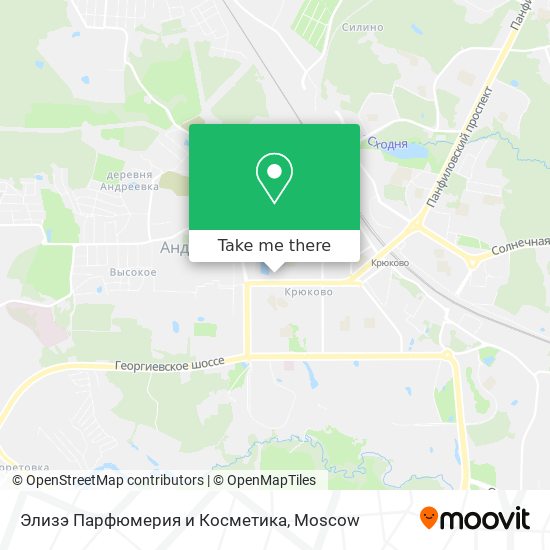 Элизэ Парфюмерия и Косметика map