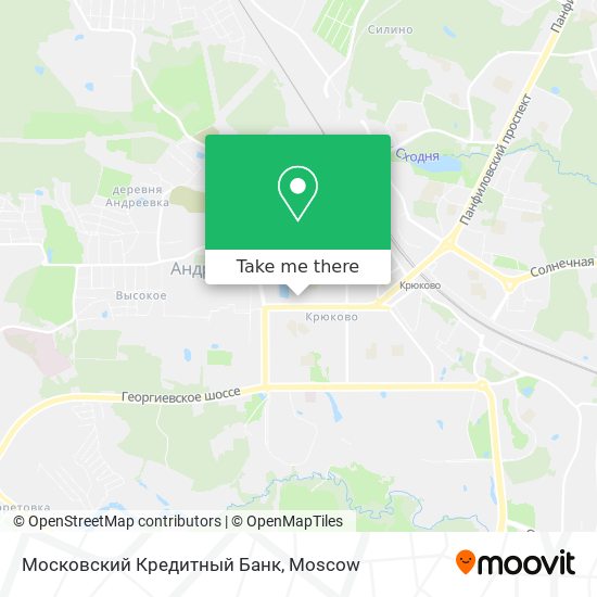 Московский Кредитный Банк map