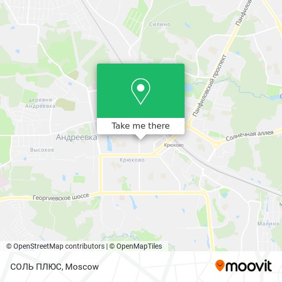 СОЛЬ ПЛЮС map