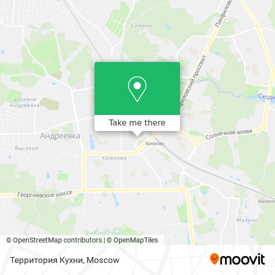 Территория Кухни map