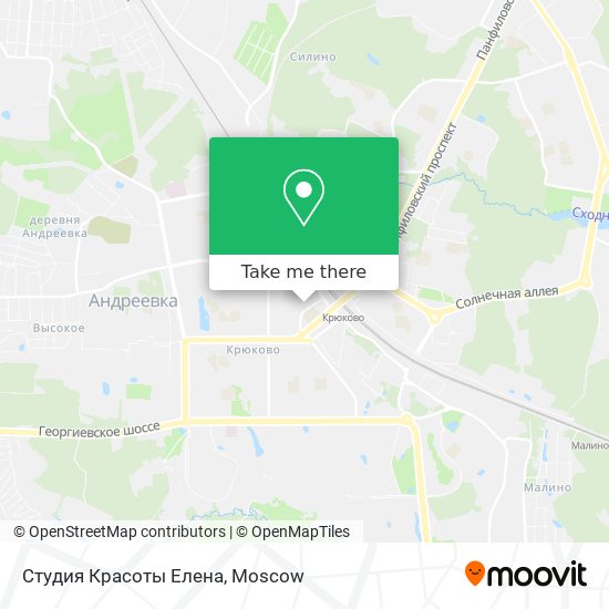 Студия Красоты Елена map