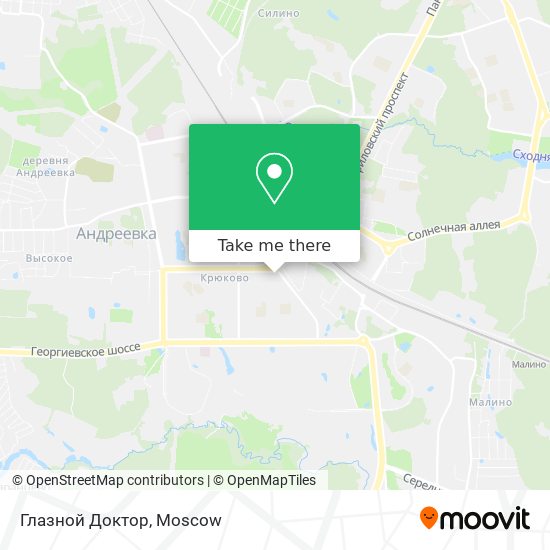 Глазной Доктор map