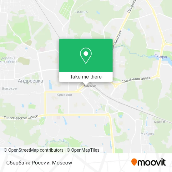 Сбербанк России map