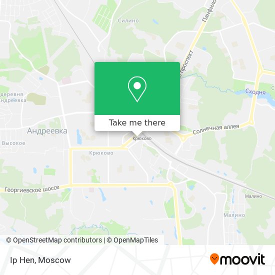 Ip Hen map