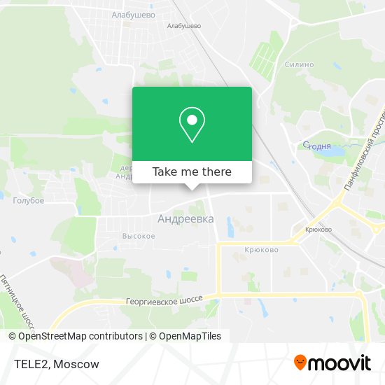 TELE2 map