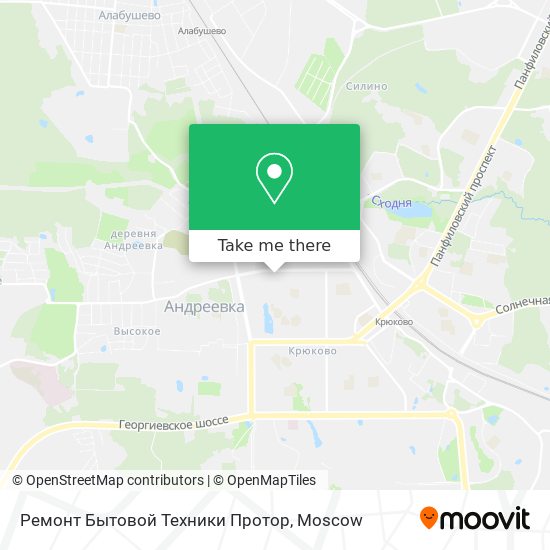 Ремонт Бытовой Техники Протор map