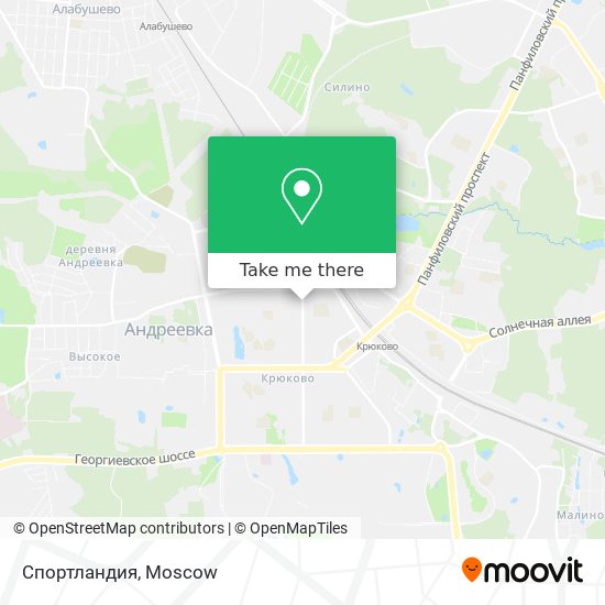 Спортландия map