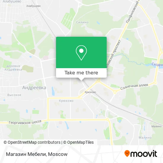 Магазин Мебели map