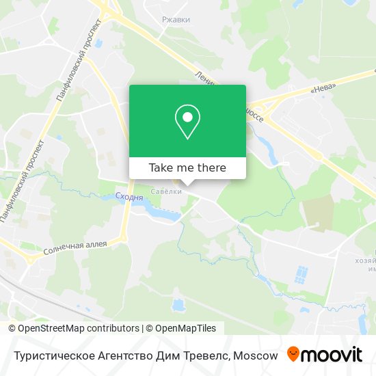 Туристическое Агентство Дим Тревелс map