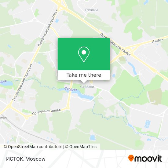 ИСТОК map