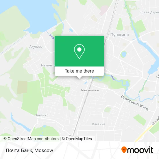 Почта Банк map