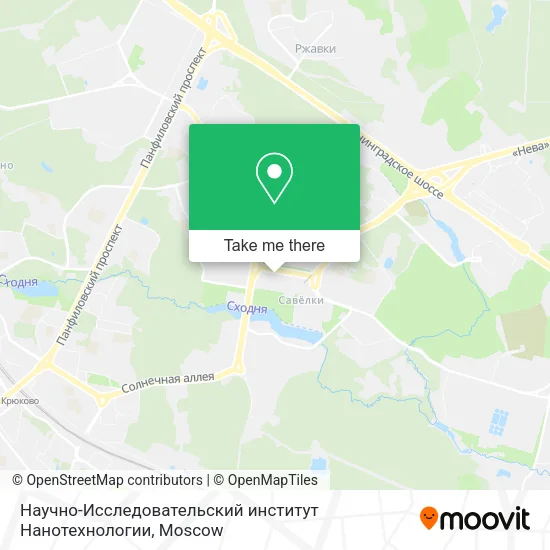 Научно-Исследовательский институт Нанотехнологии map